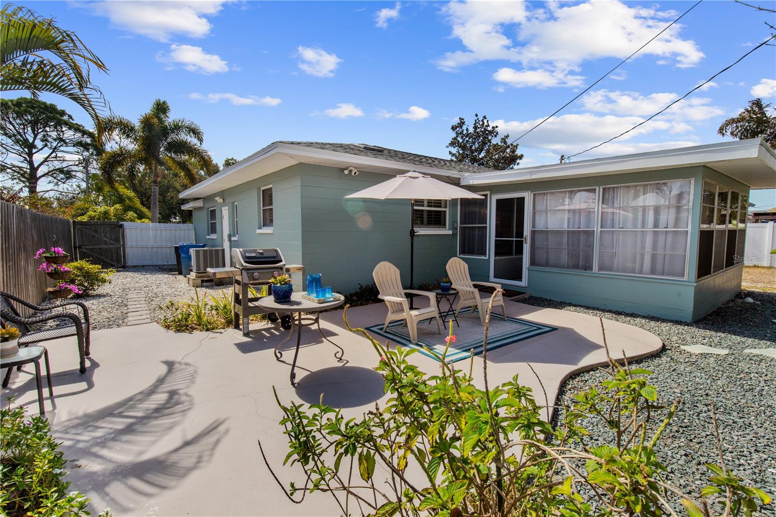 Low maintenance back yard