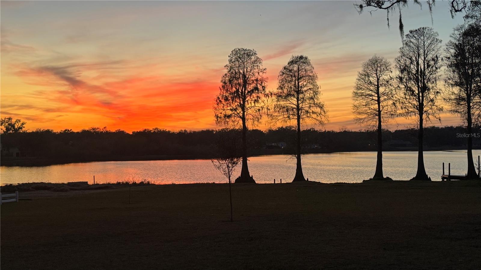 Take in breathtaking sunset views each evening from your own backyard.