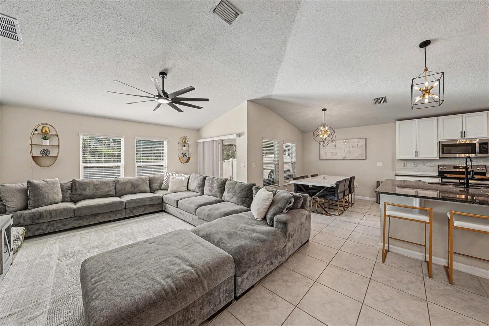 Living Room  - 18400 Hunters Meadow Walk, Land O Lakes, FL 34638