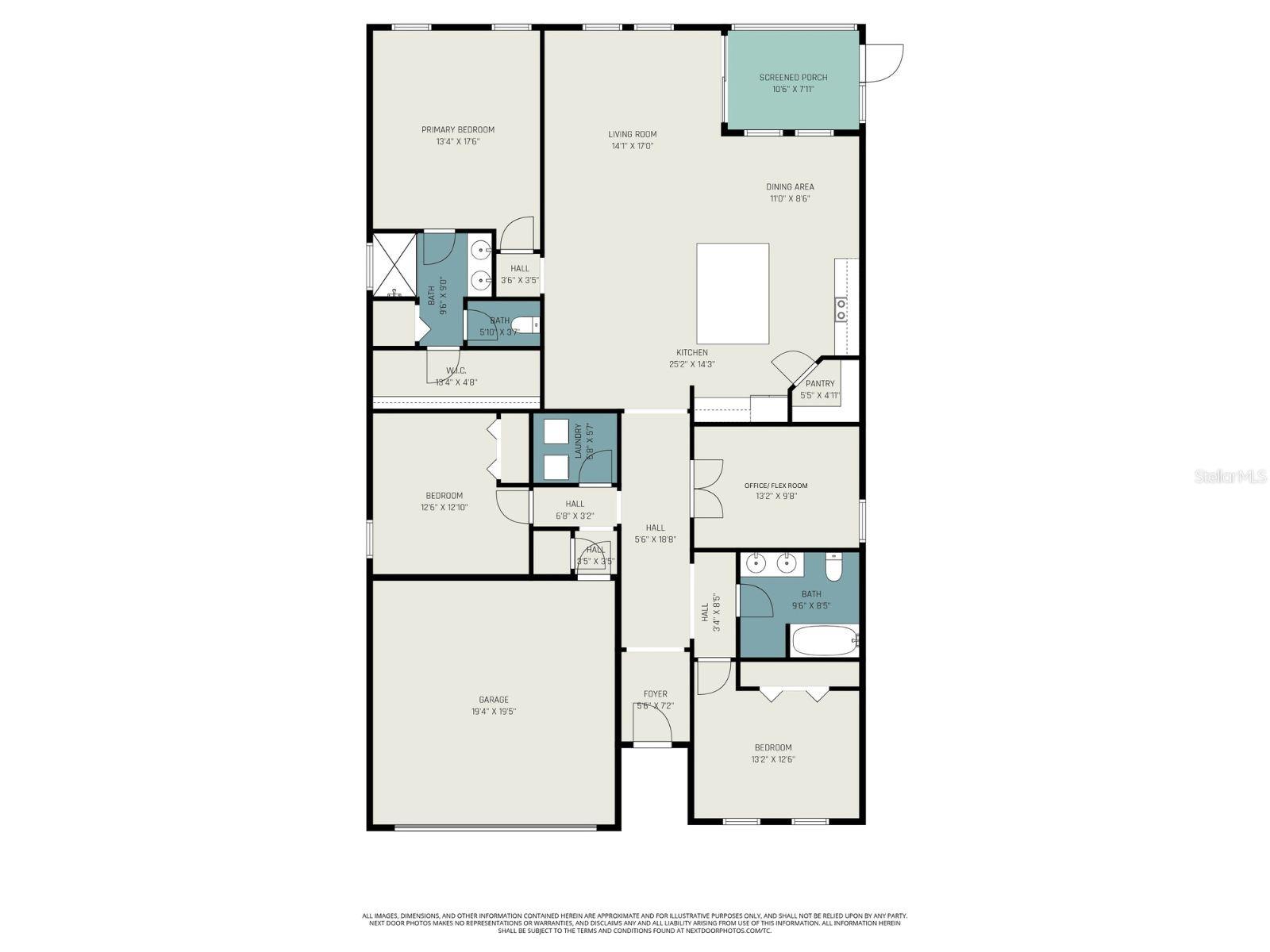 Floor Plan - 18400 Hunters Meadow Walk, Land O Lakes, FL 34638
