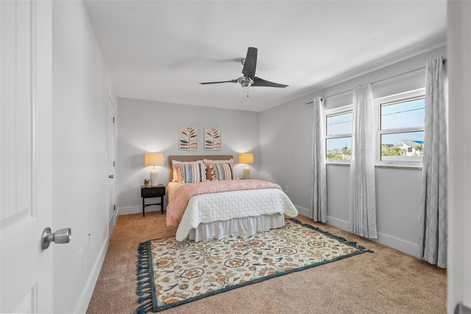 Large primary bedroom with en suite bathroom