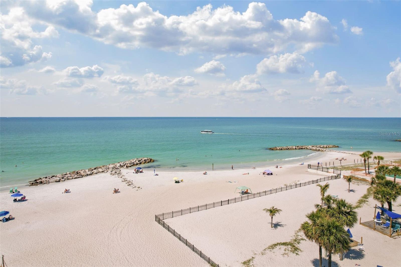 Beautiful sandy beach you can walk to in just minutes