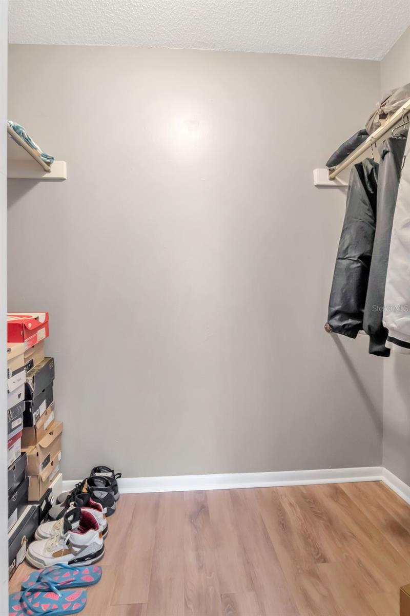 Huge Walk In Closet