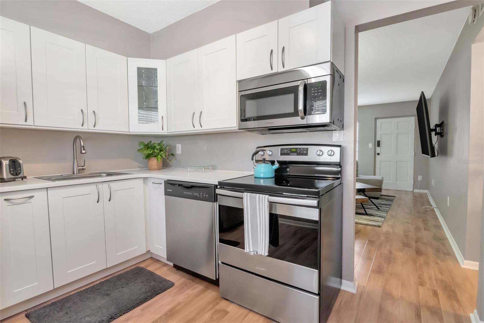 Modern updated kitchen
