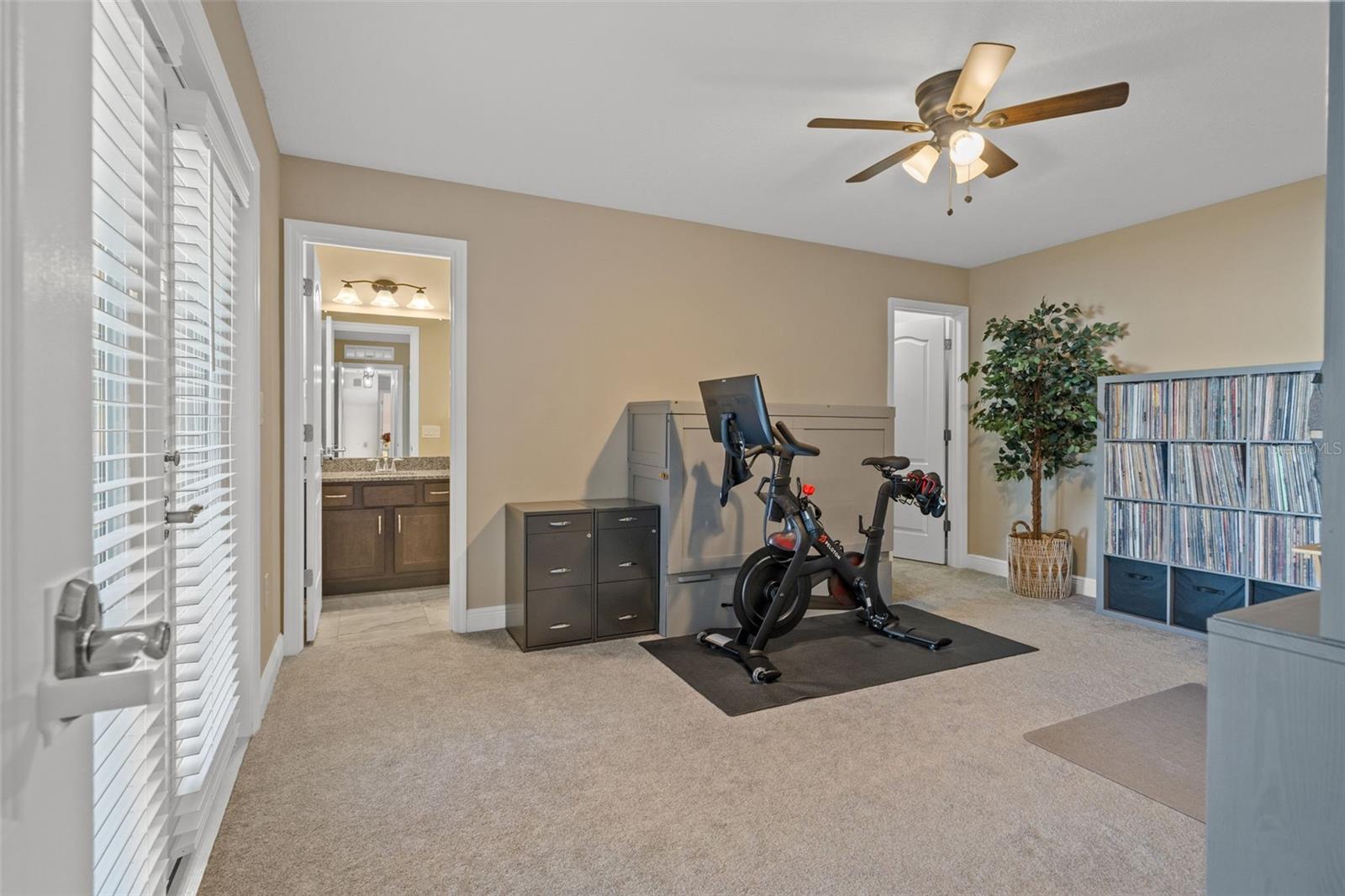 Bedroom 2 with ensuite bathroom and walk-in closet