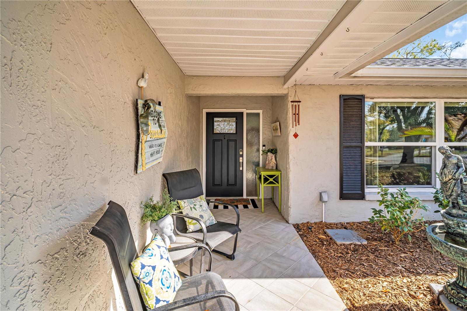 Coded security entrance ~