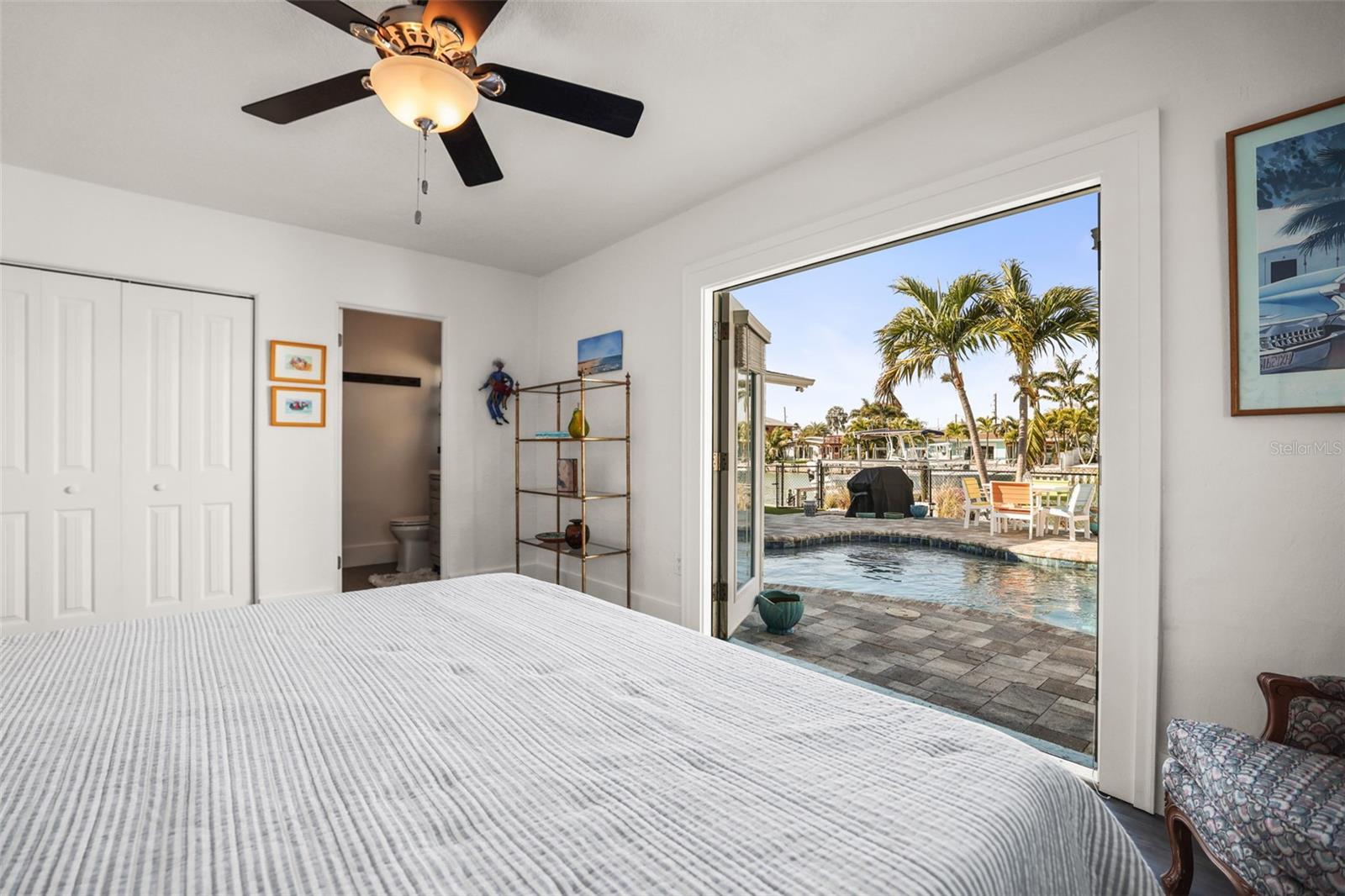 Bedroom 2 with Waterviews