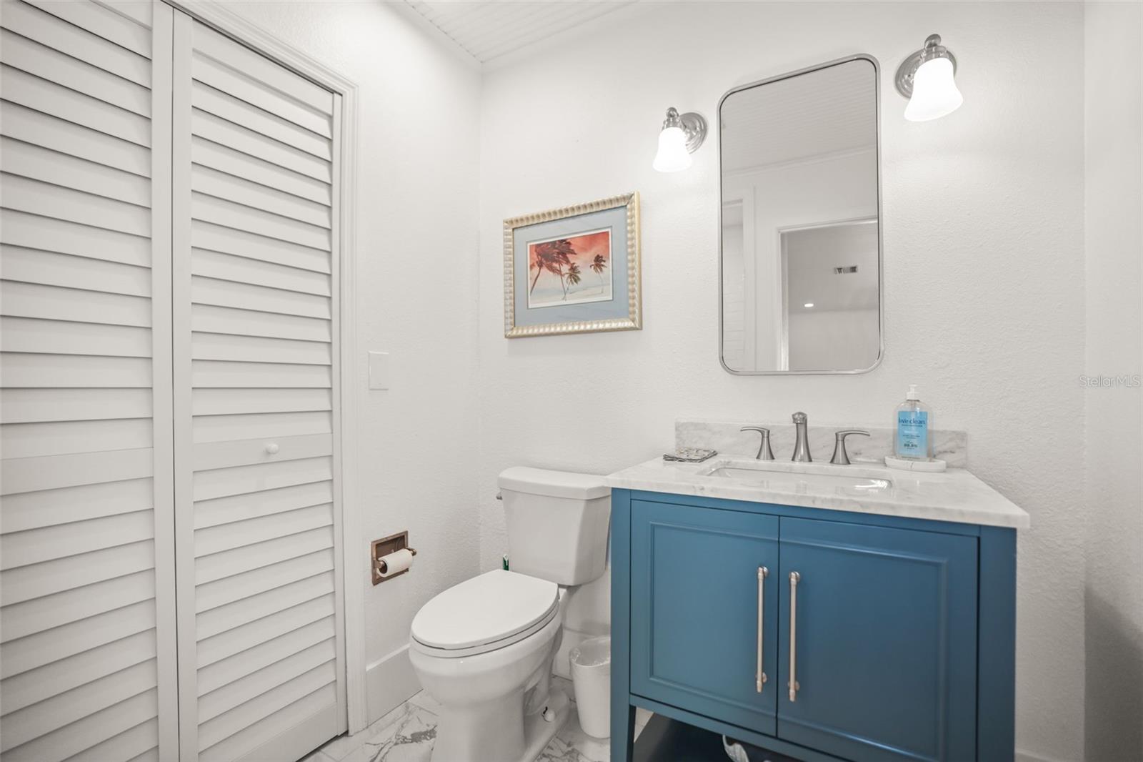 Bathroom 3-Off Family Room w/Shower