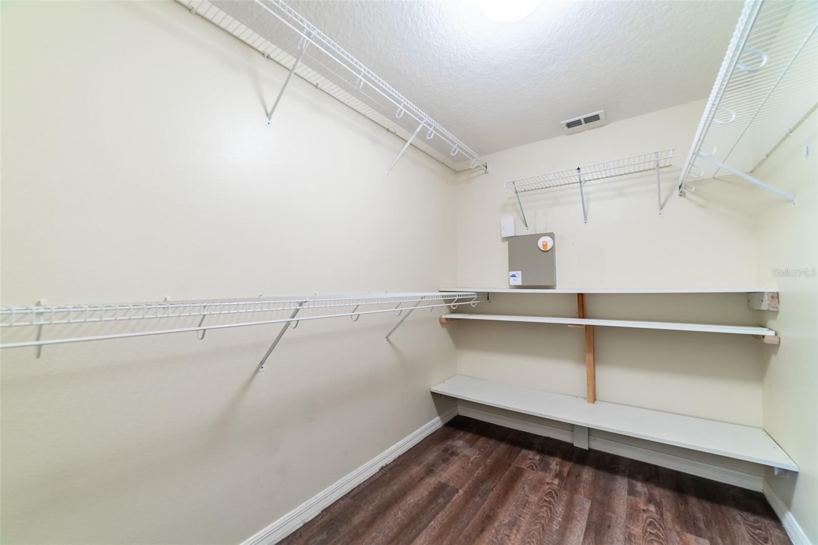 Primary Suite Walk-in Closet