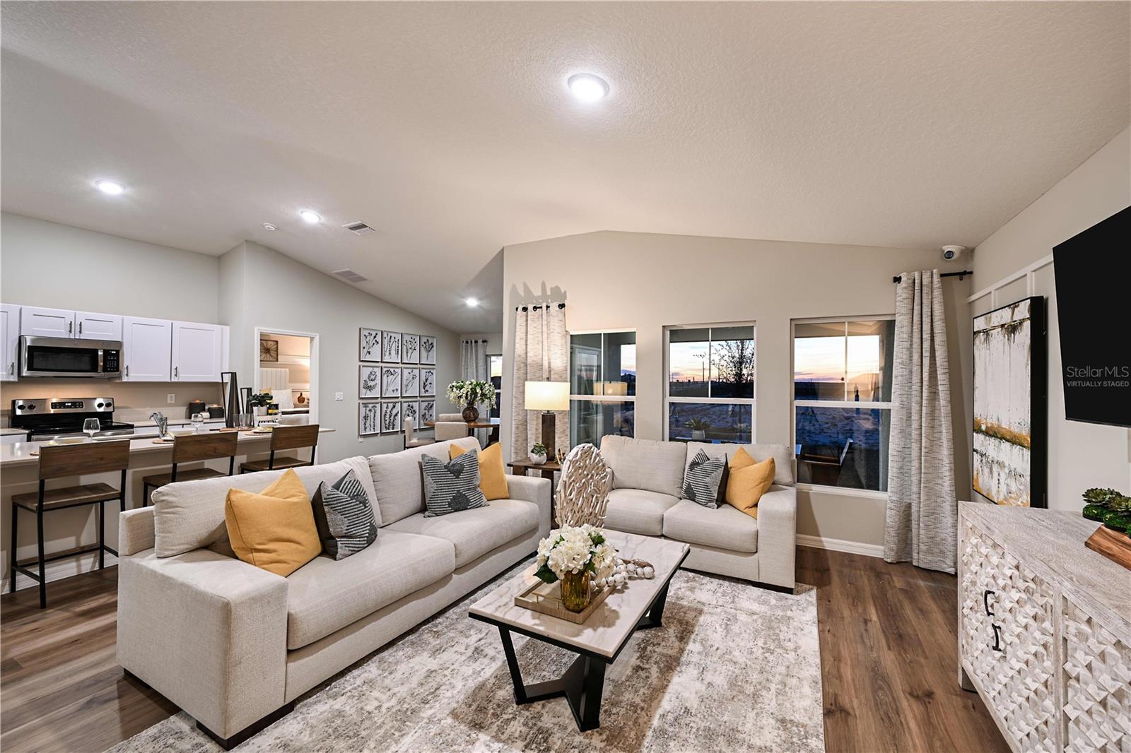 model home/virtually staged