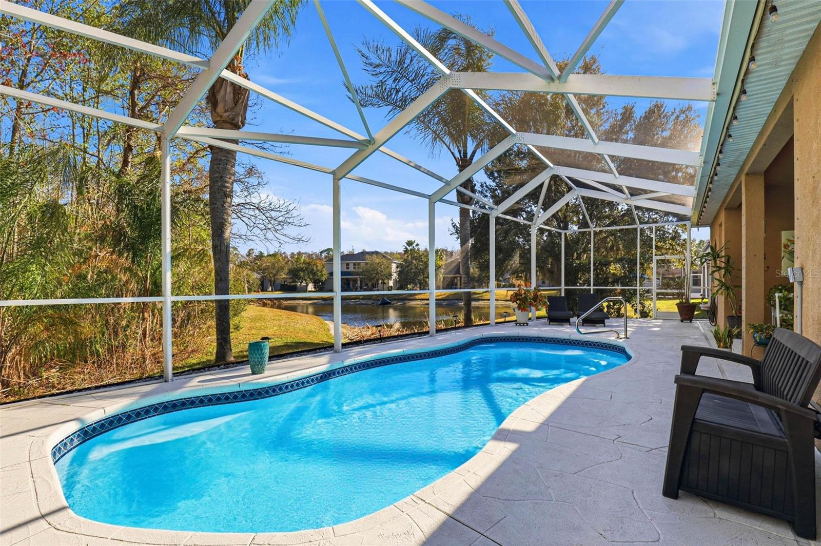 Screened In Pool: Salt Water/Heated