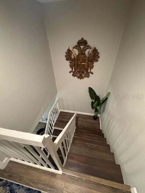 Stairs- view from second floor