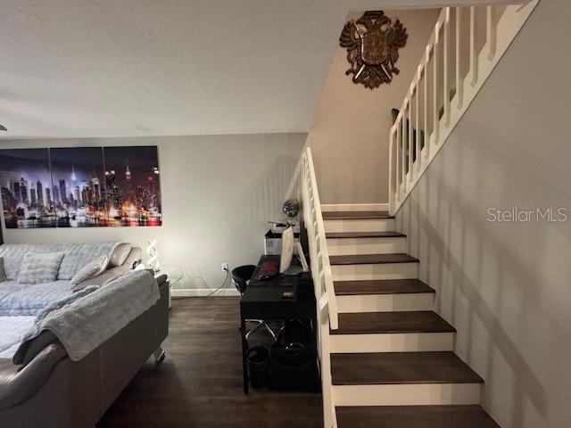 Stairs- view from first floor