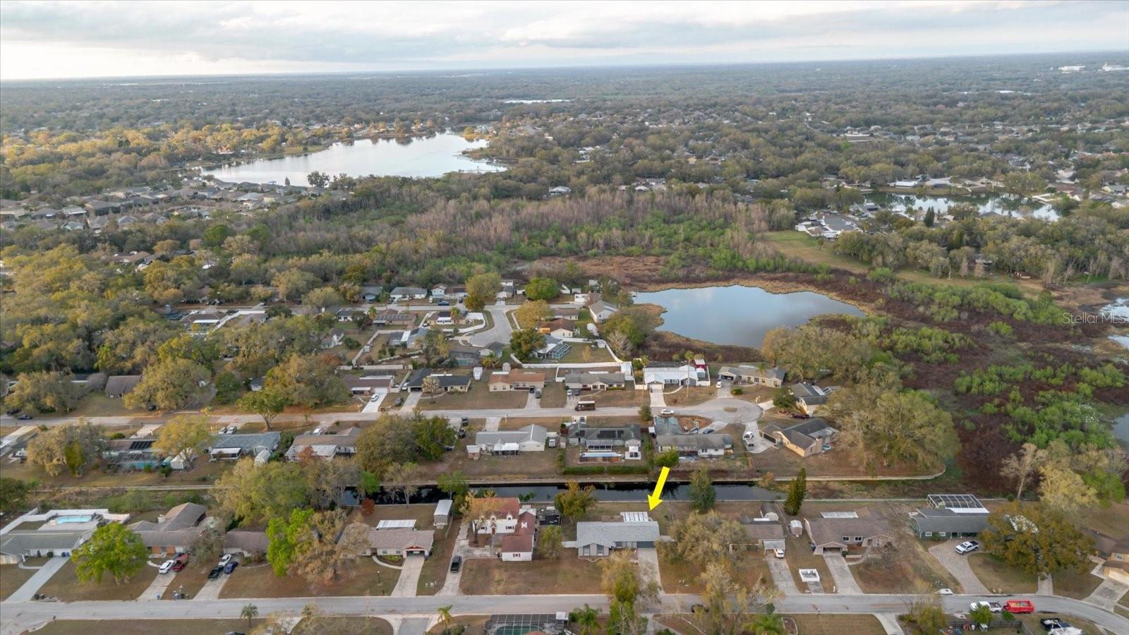 These two Lakes are not associated with the property.