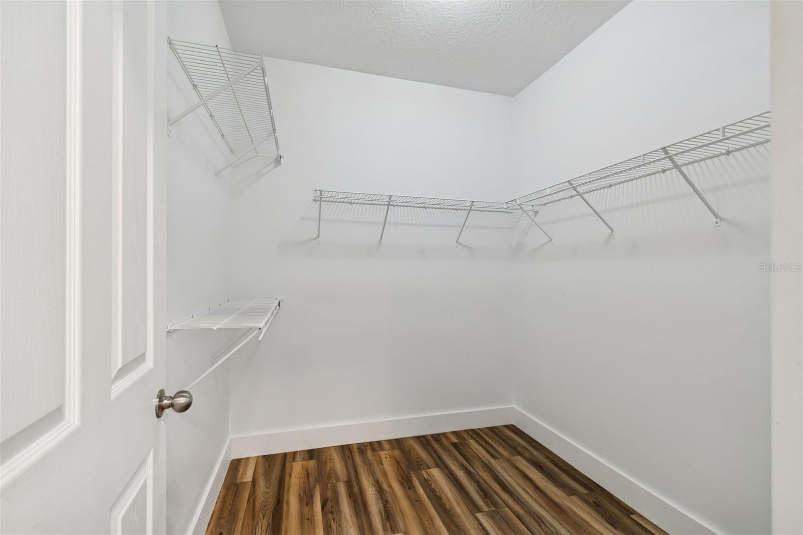 Primary walk in closet