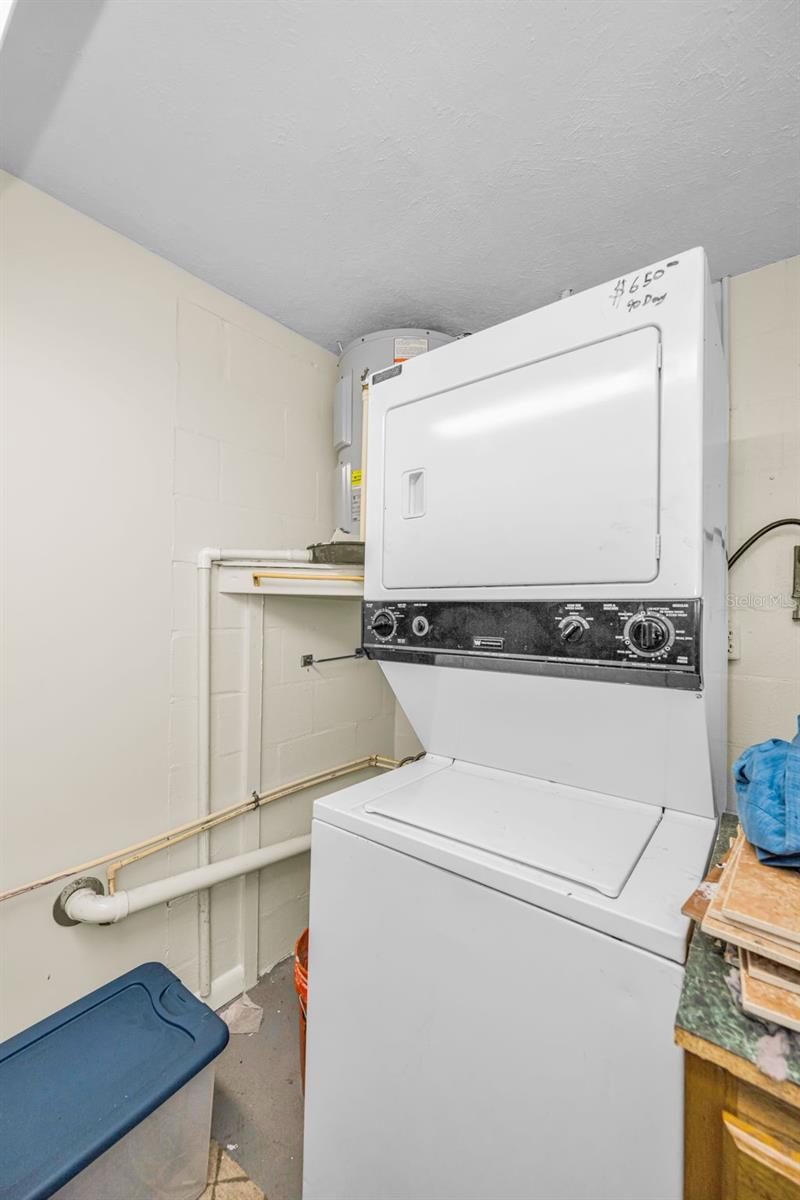 Laundry area