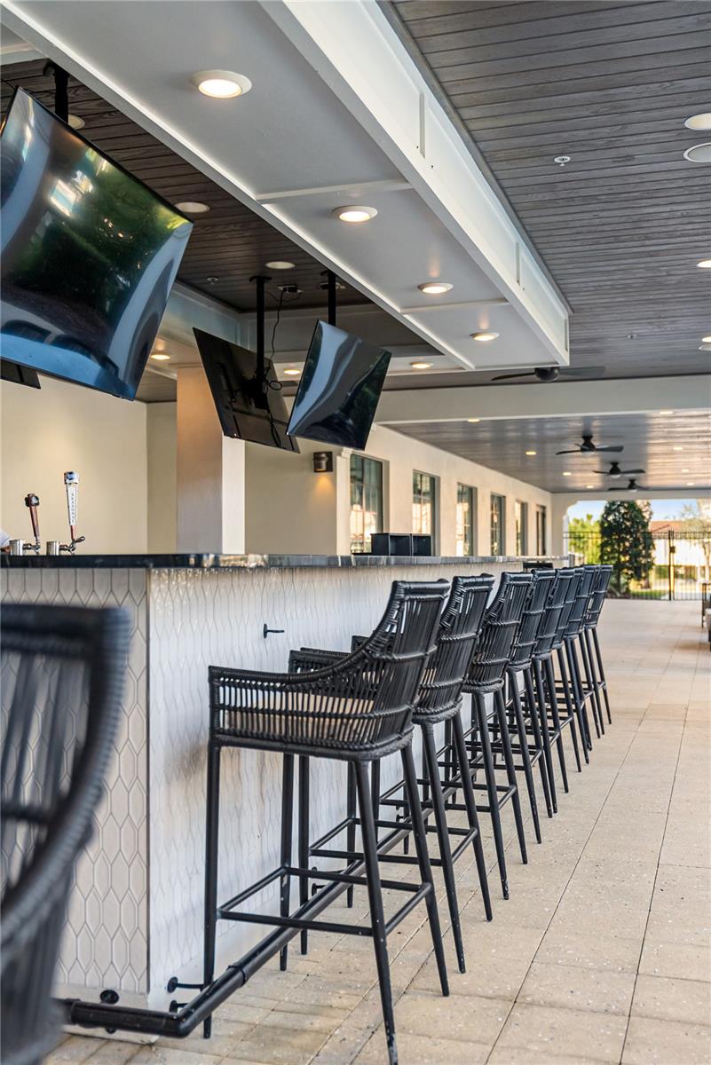 Outdoor Bar Area