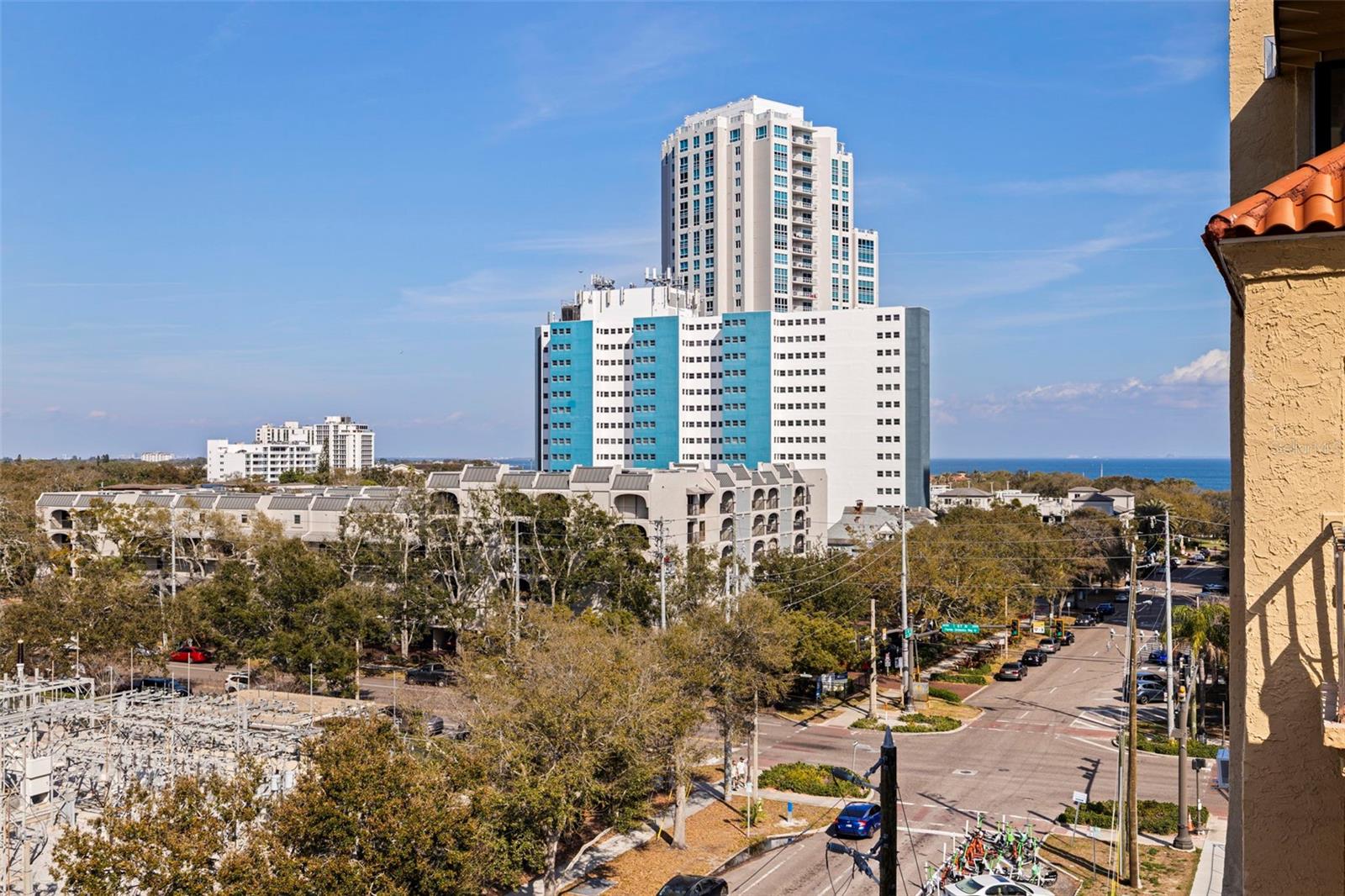View from the Balcony onto Tampa Bay