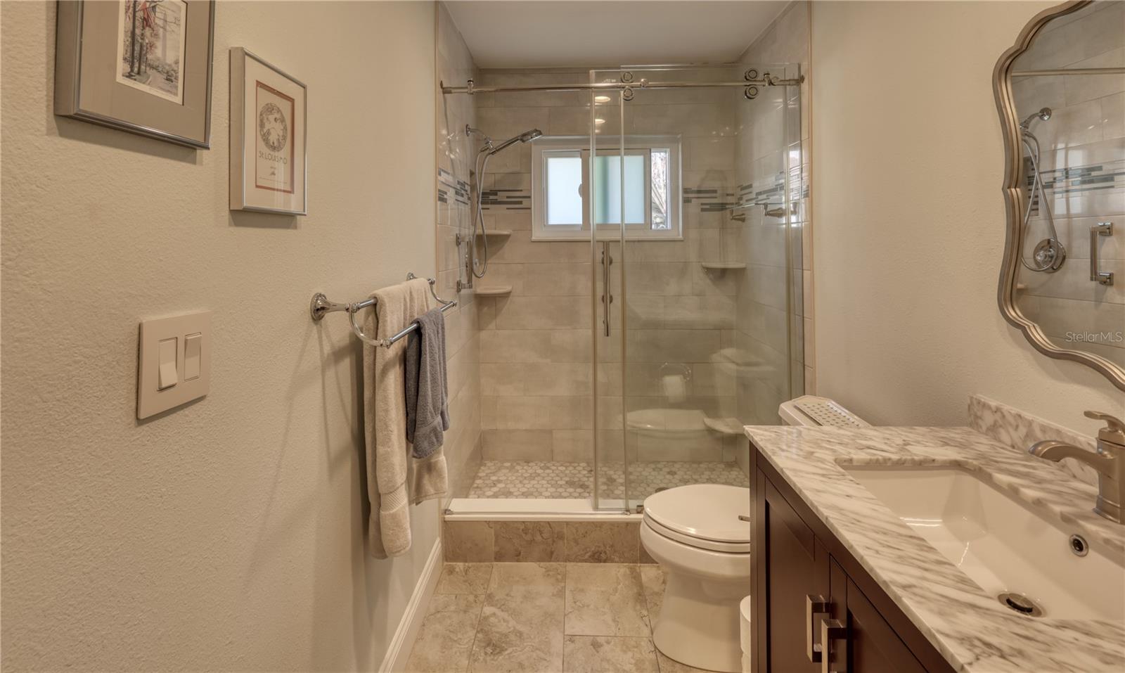 Large Walk-in Shower