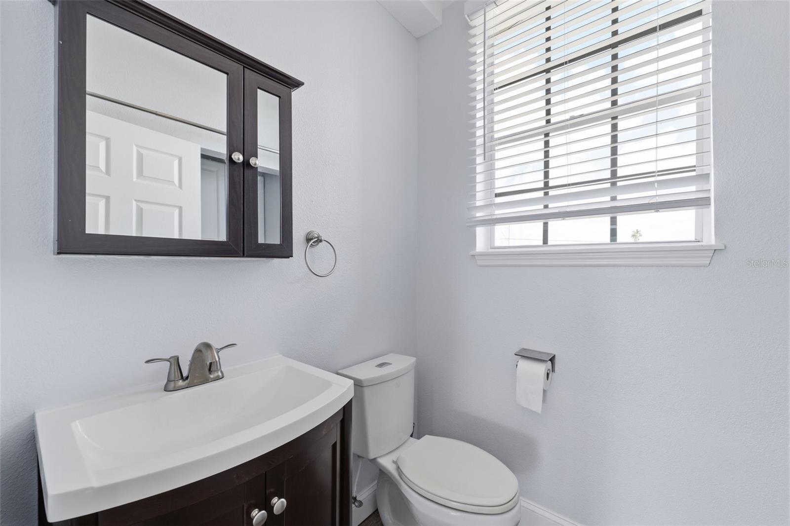 2nd floor half bath/laundry