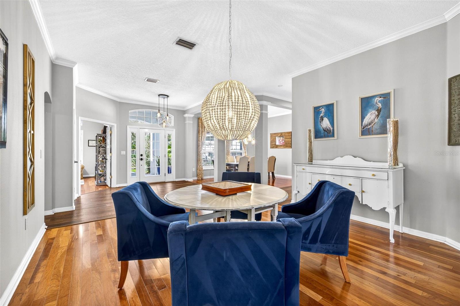 Formal area looking back towards front entry.