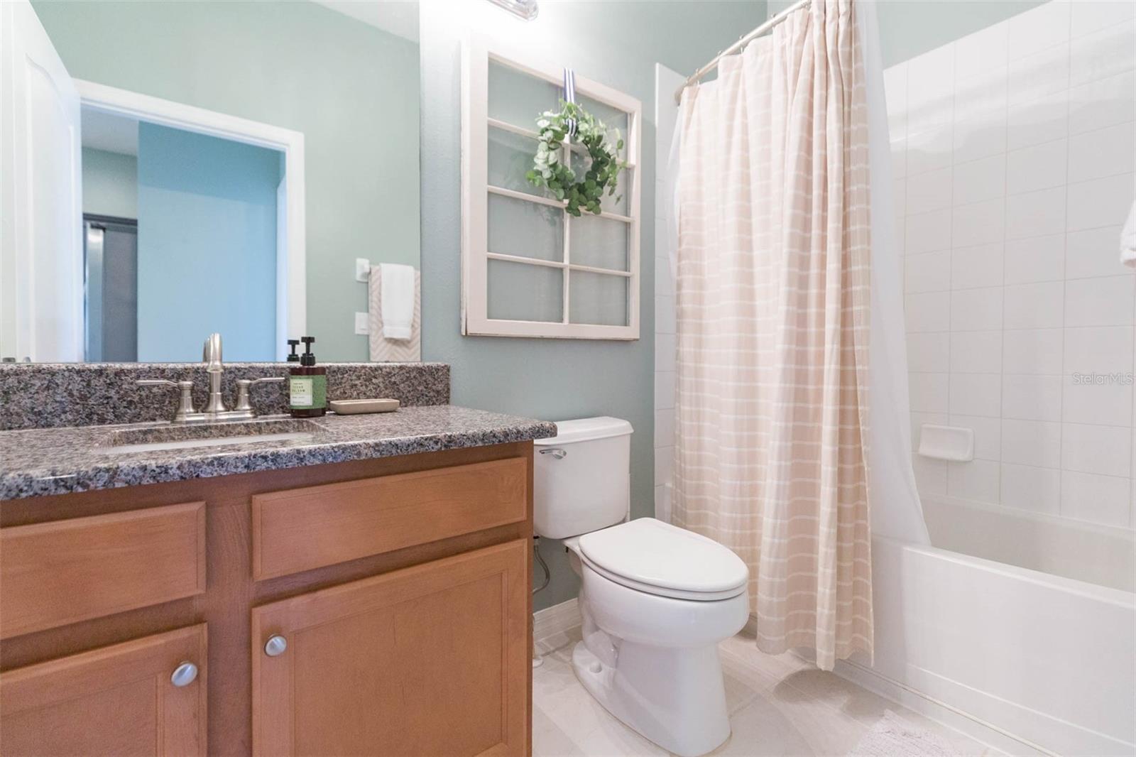 Full bath on first floor