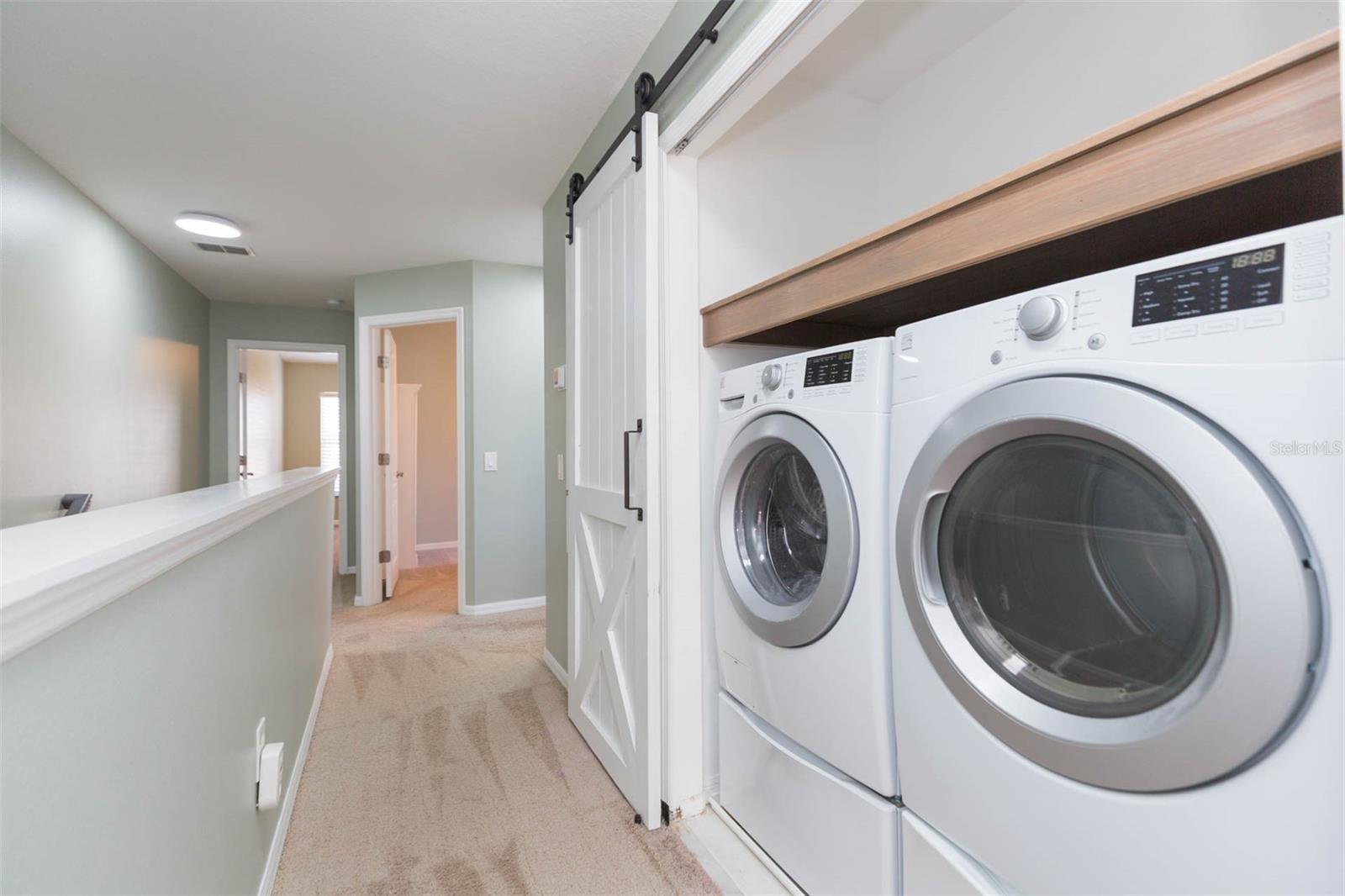 Washer and dryer included