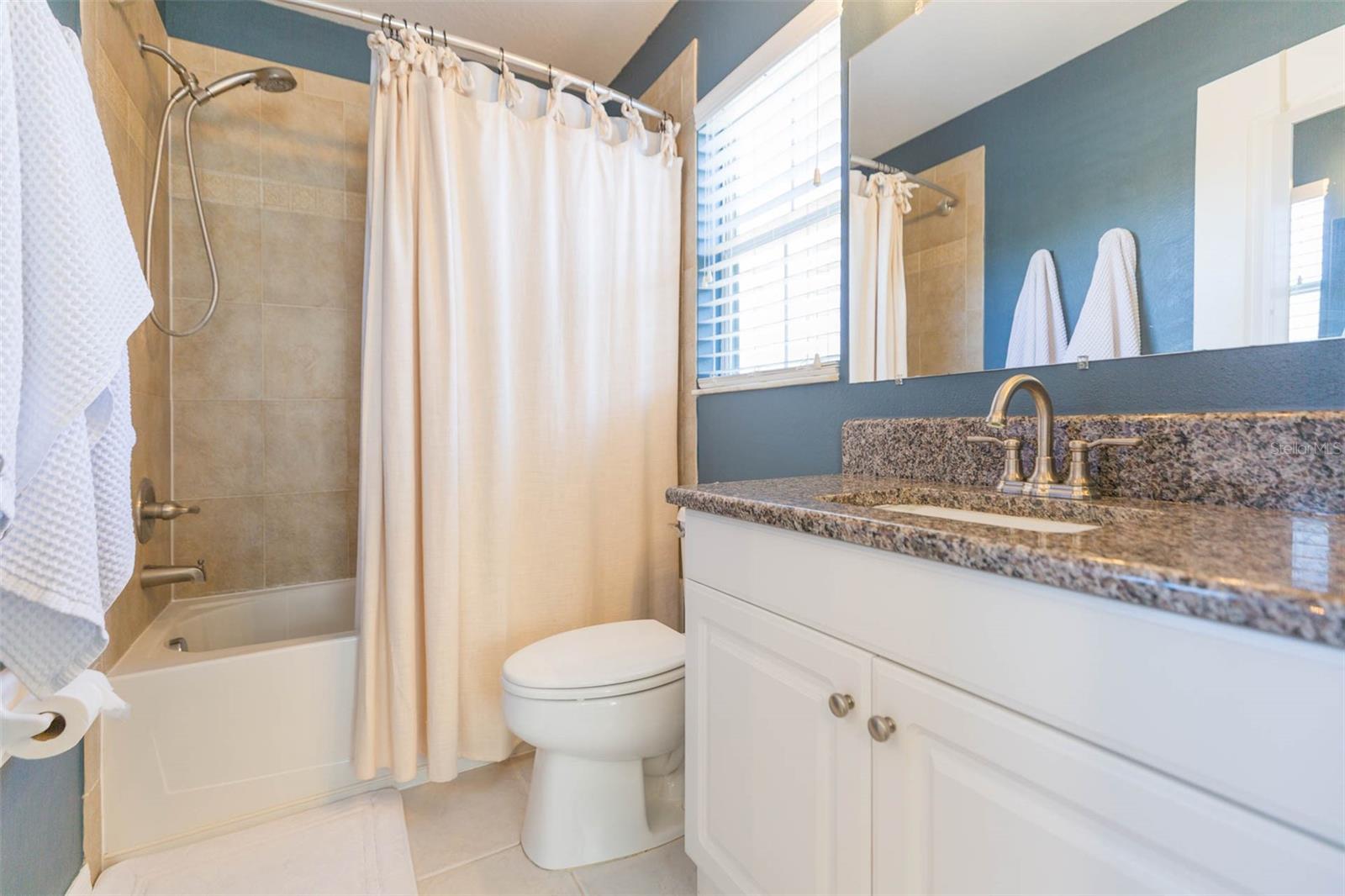 Primary bath with tub