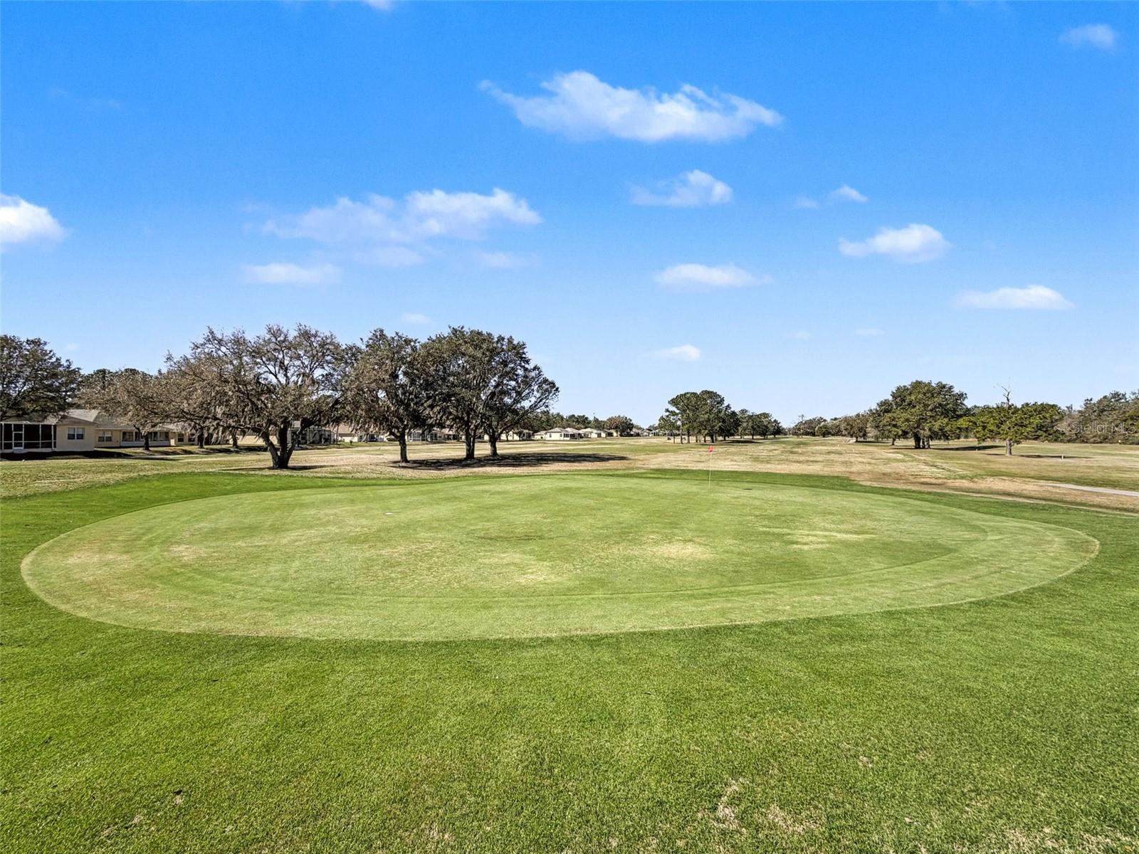 Golfing in your own backyard