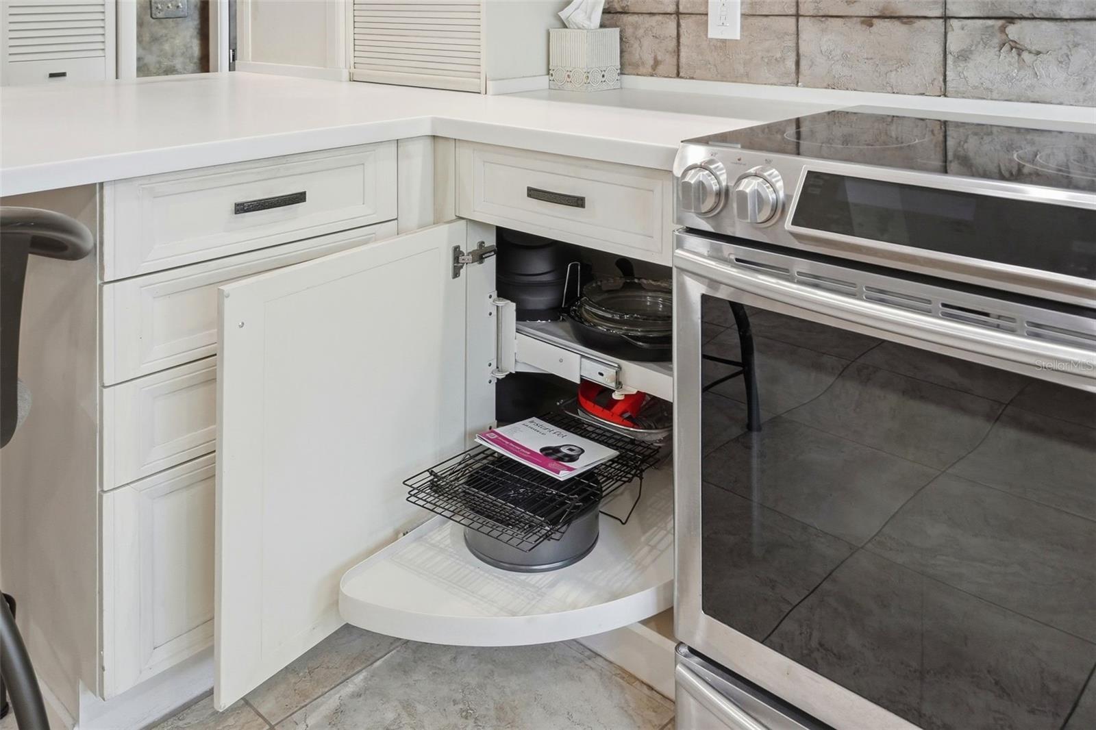 Ample Storage in the kitchen