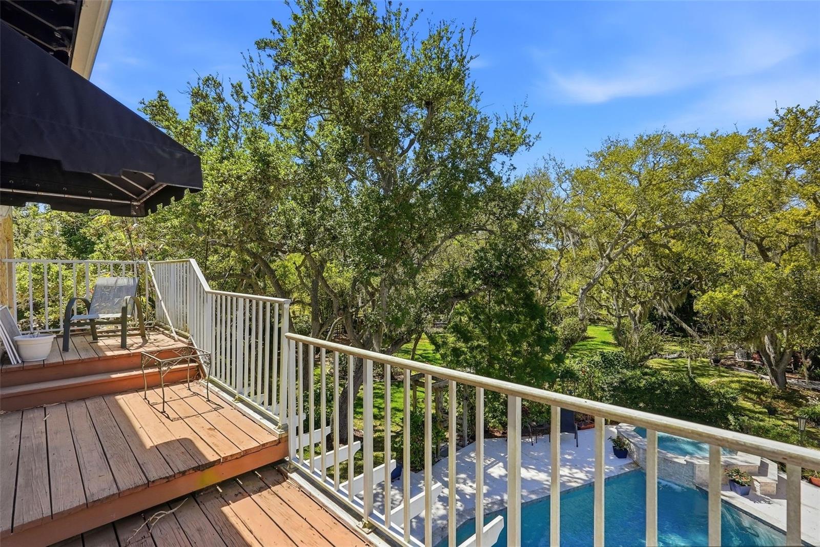 Balcony off the Primary bedroom