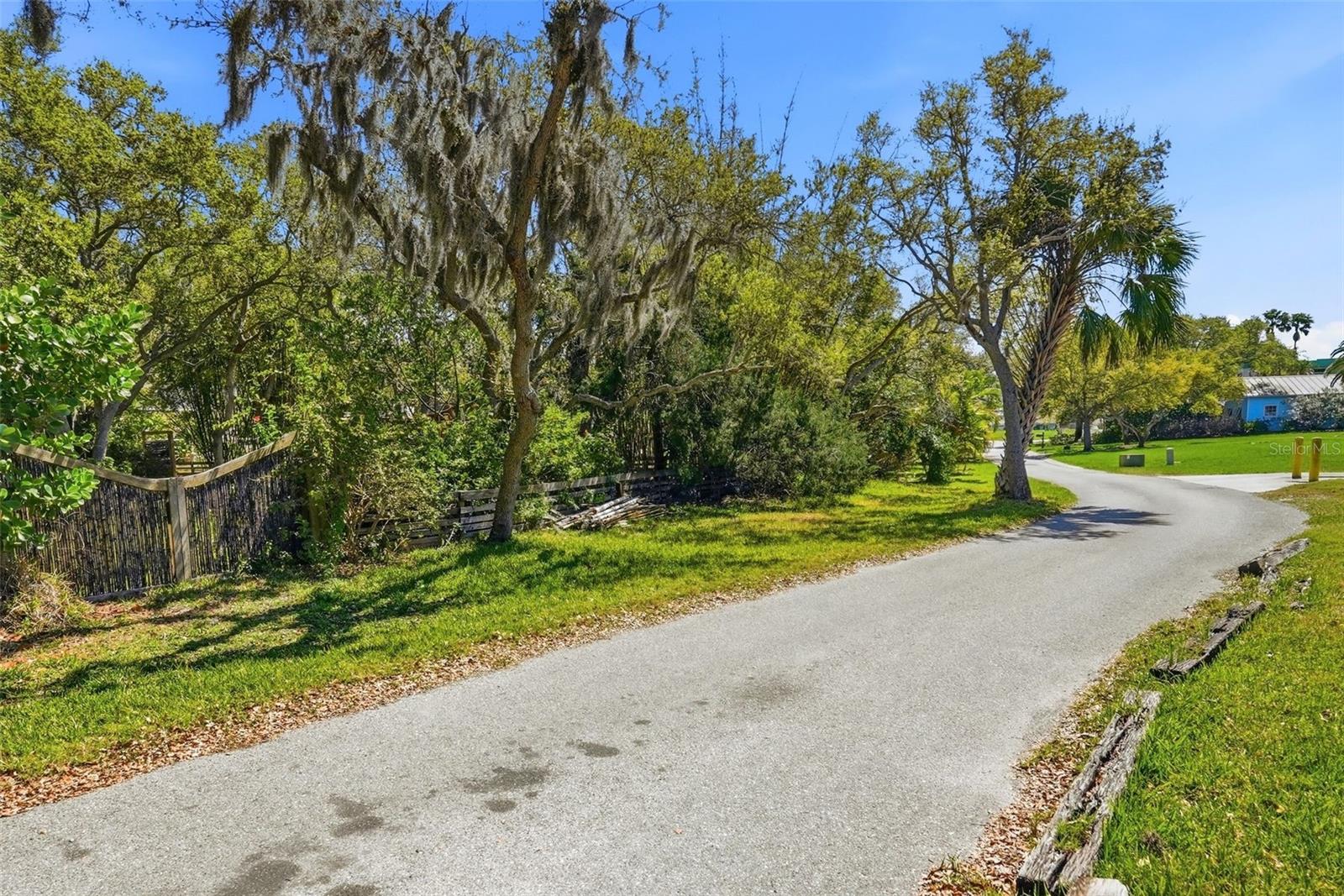 Access to the rear of the property on Spring St