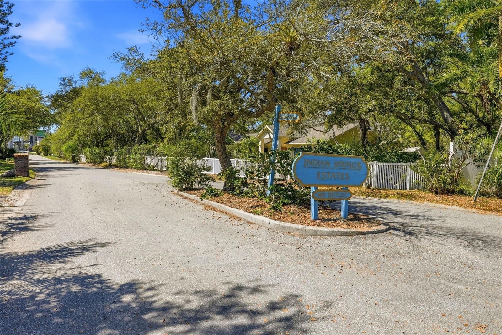 Entrance to Indian Springs