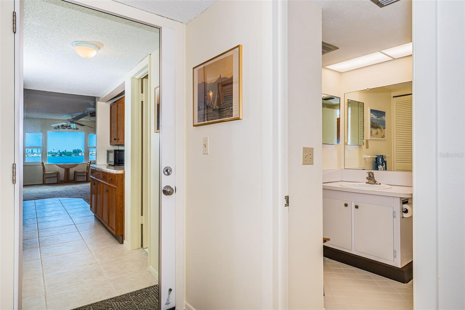 Front door entering into the Studio