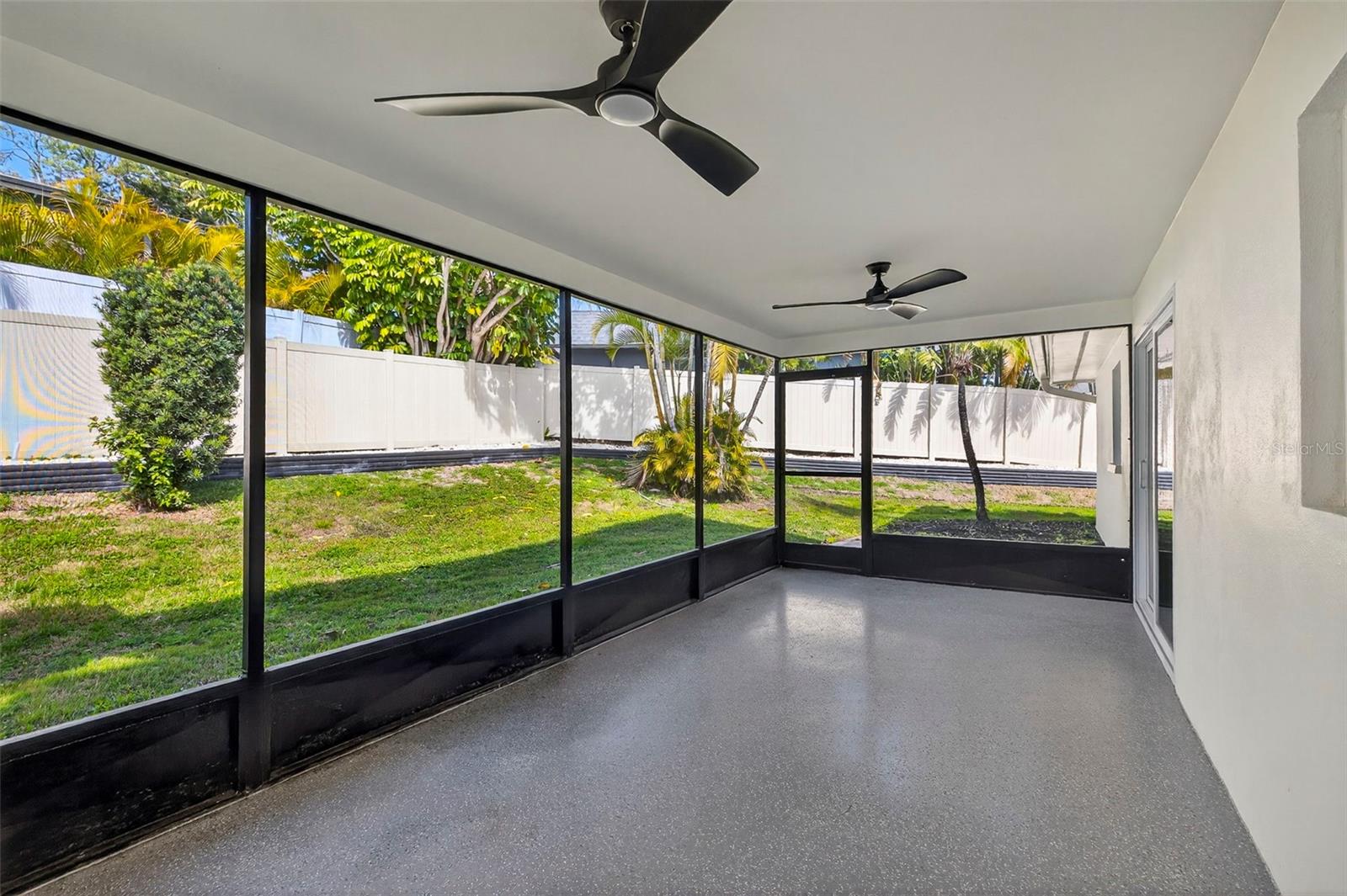 Enjoy Florida evenings in your private outdoor space.