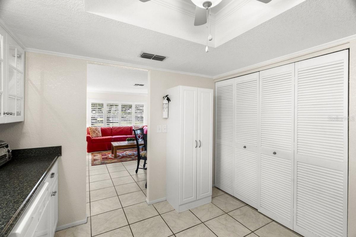 Kitchen Entry - Utility Closet