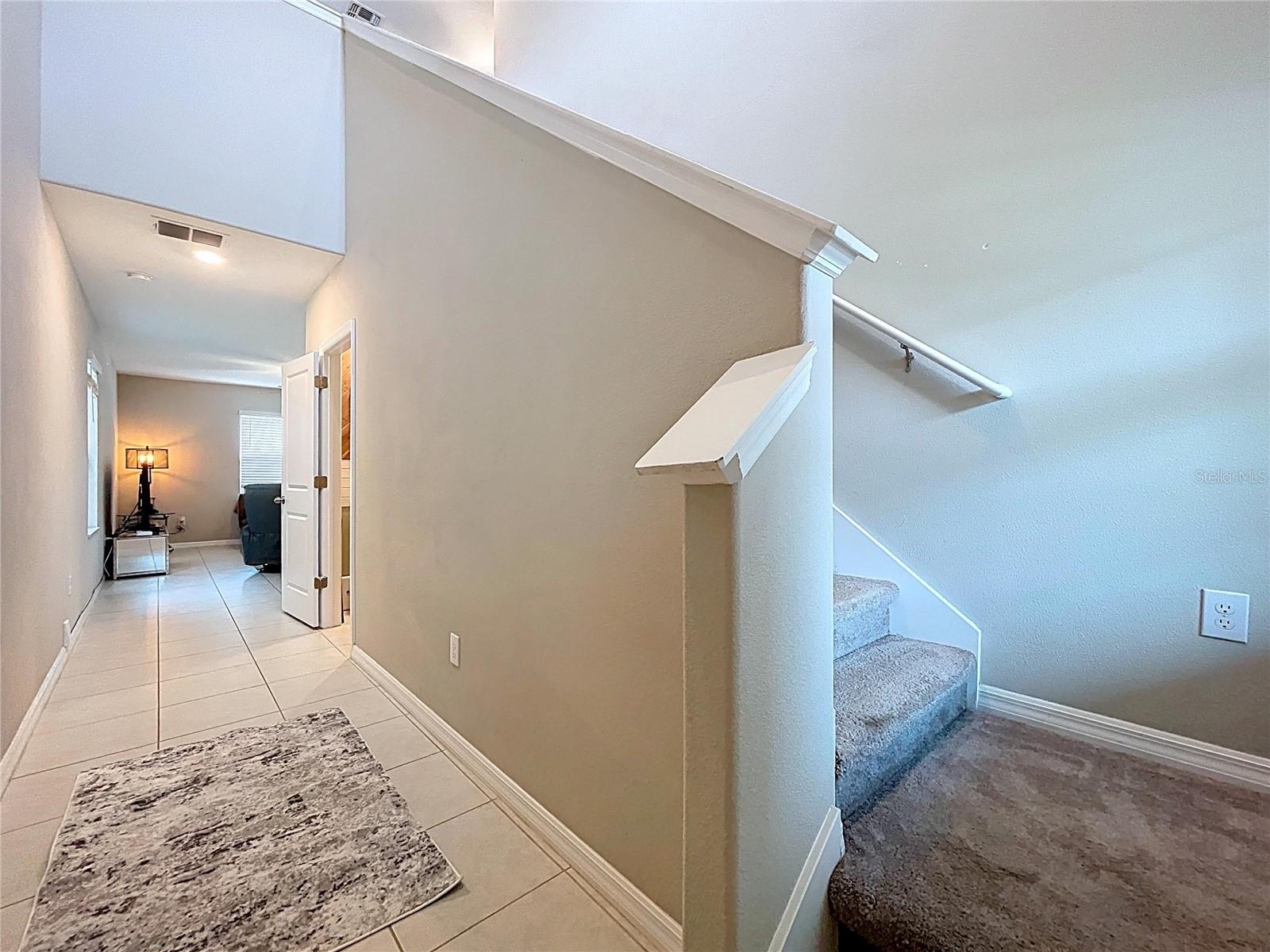 Stairs to the 2nd floor.