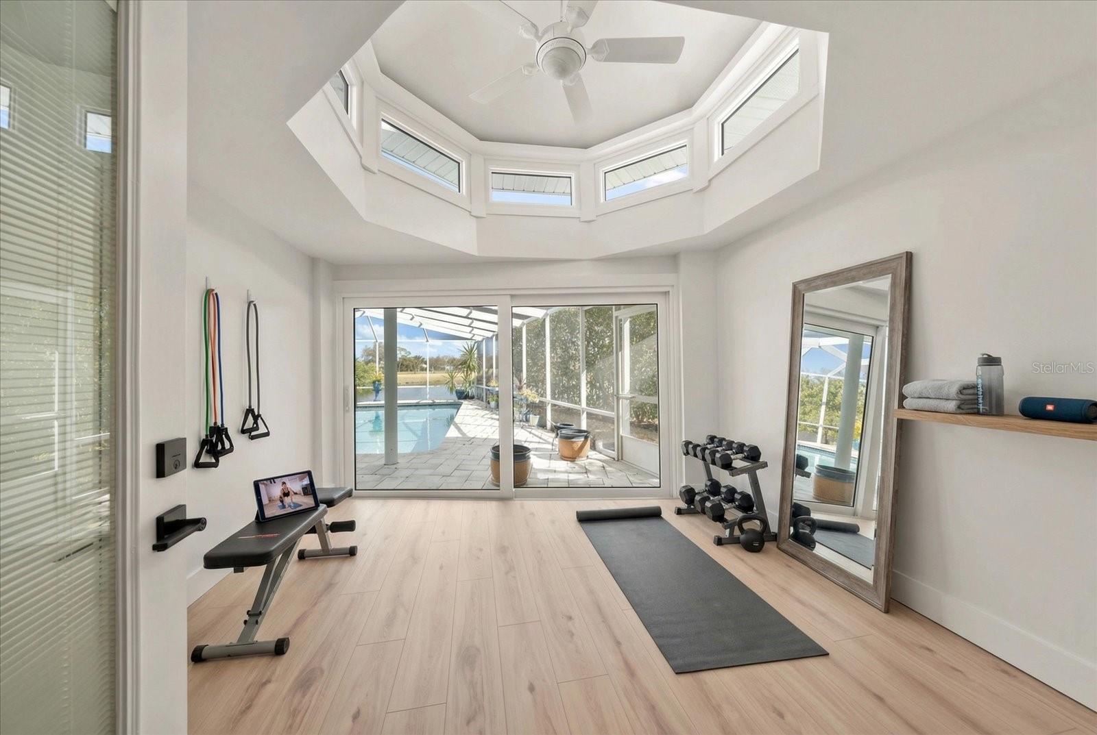 Make this your own workout room