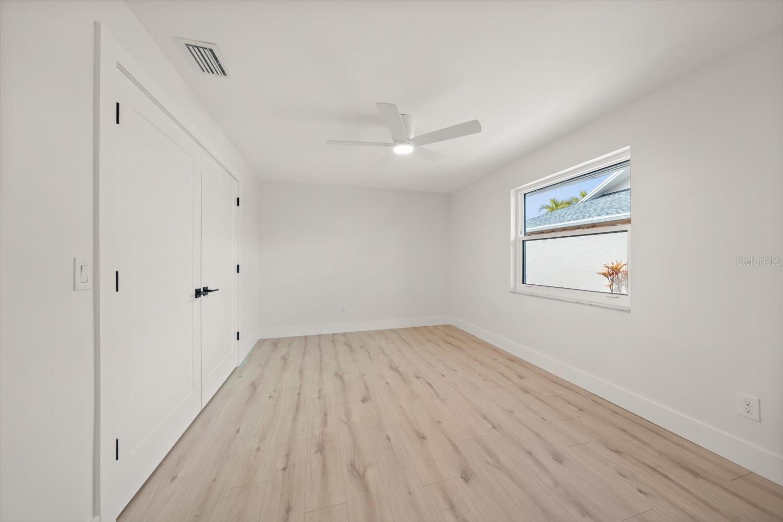 Third bedroom ready to be designed