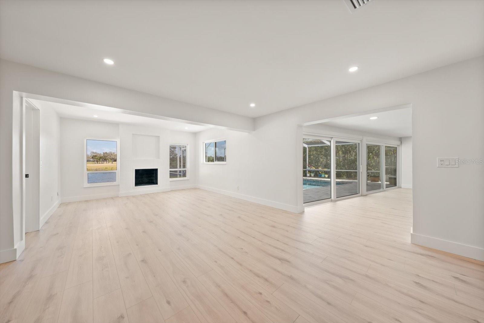 Family Room ready for you to design