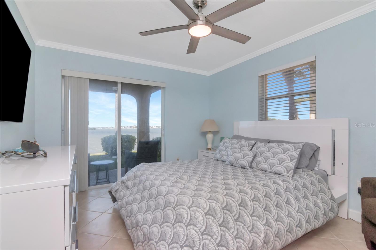 Wake Up to Bay Views – Primary Bedroom