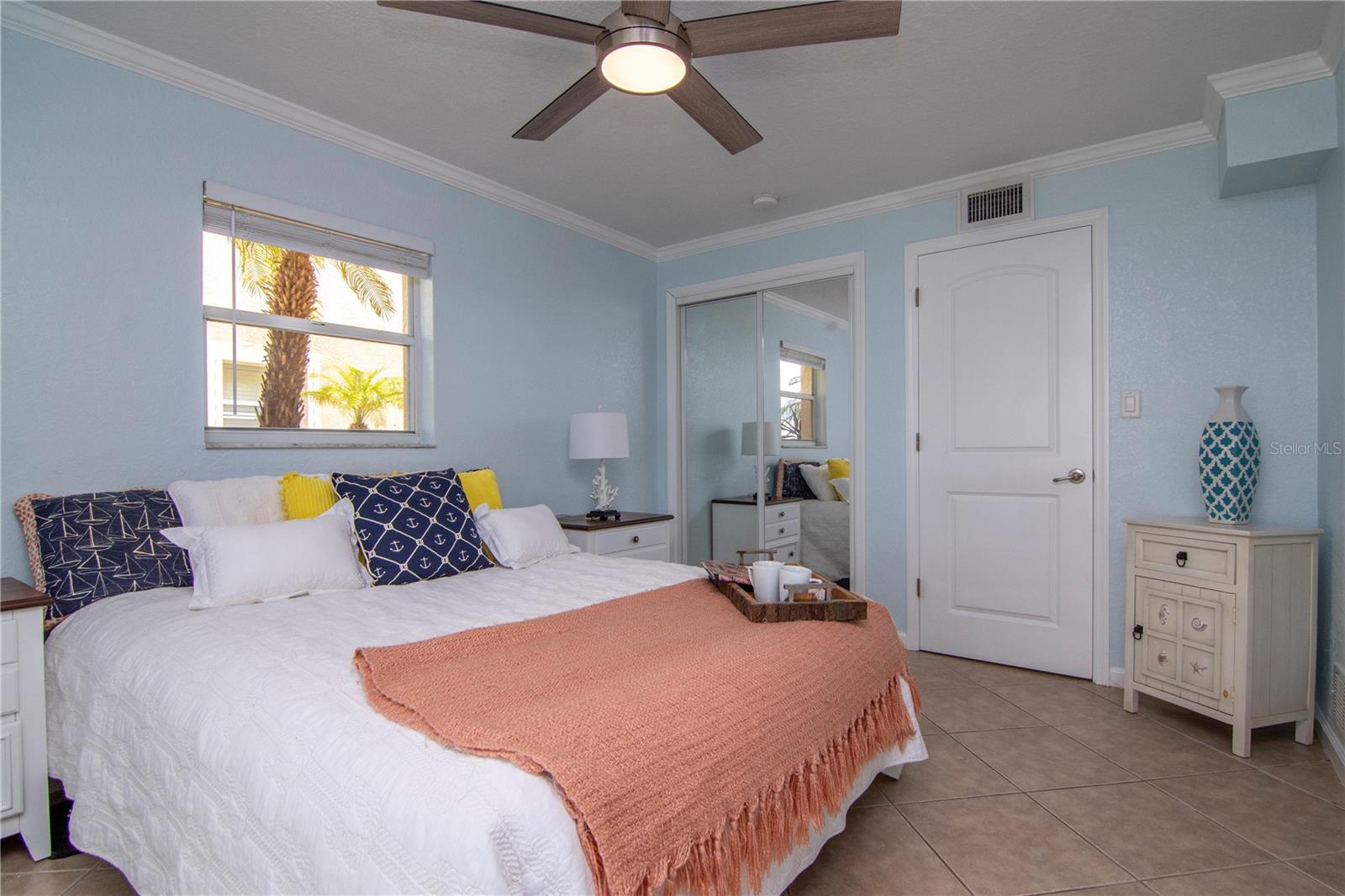 Primary Bedroom- staged