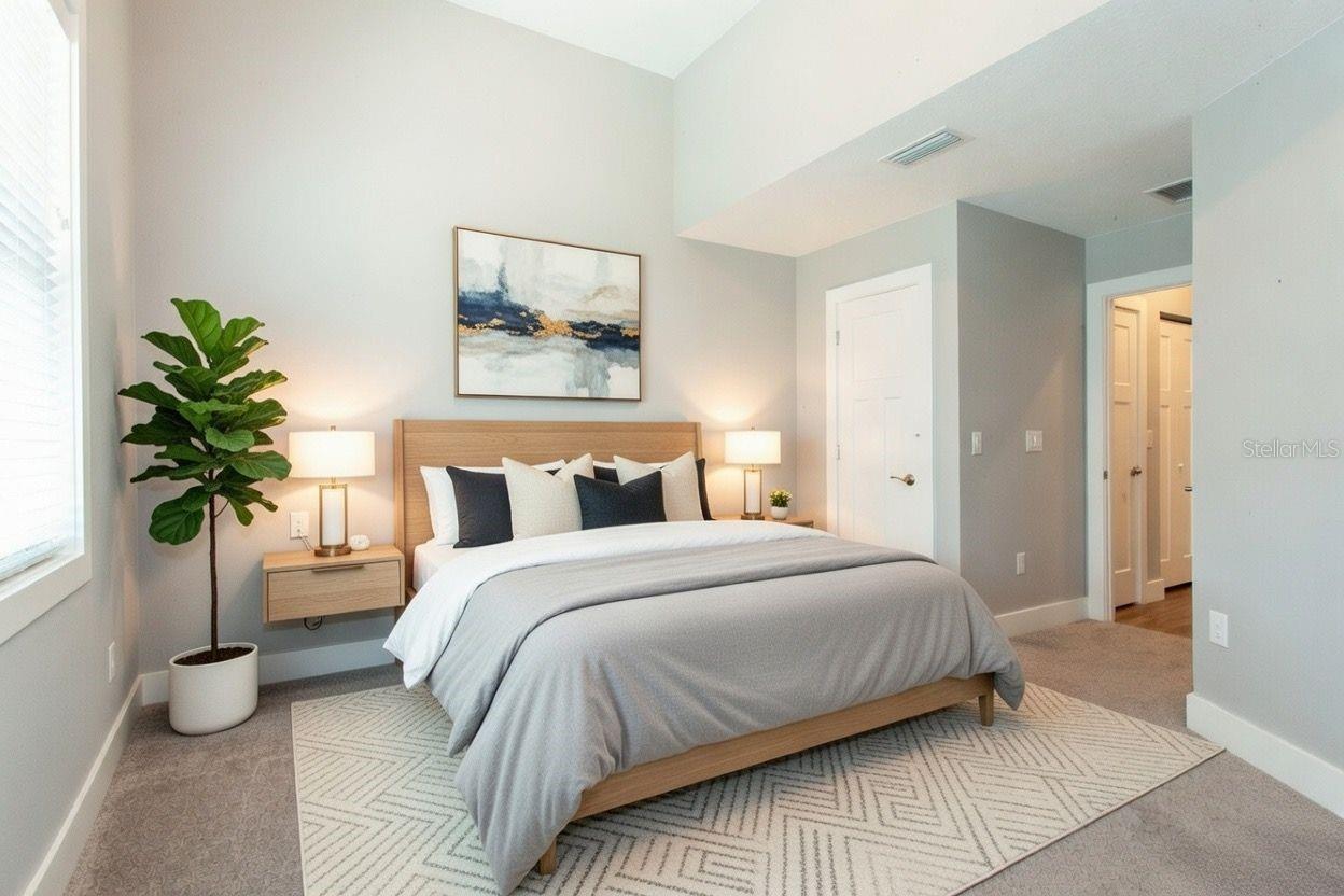 Laundry on level 2 with bedrooms