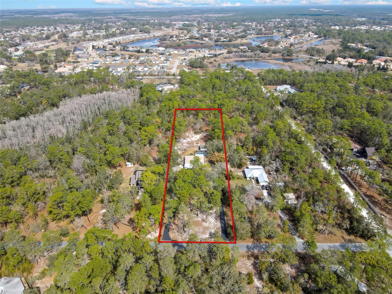 Aerial outlined of 9153