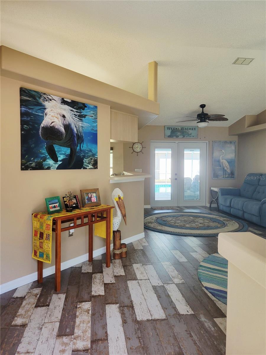 Foyer to Family area