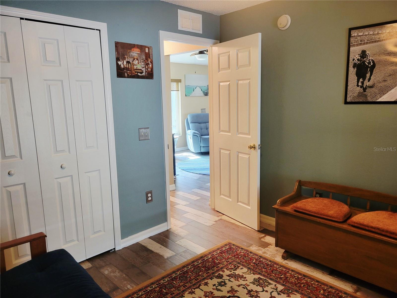 Bedroom 2 with raised panel doors