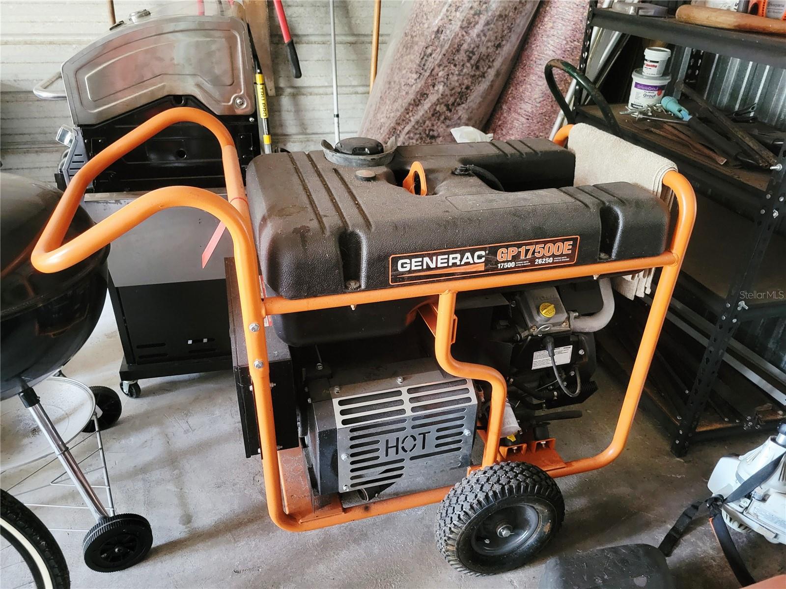 Generac generator included