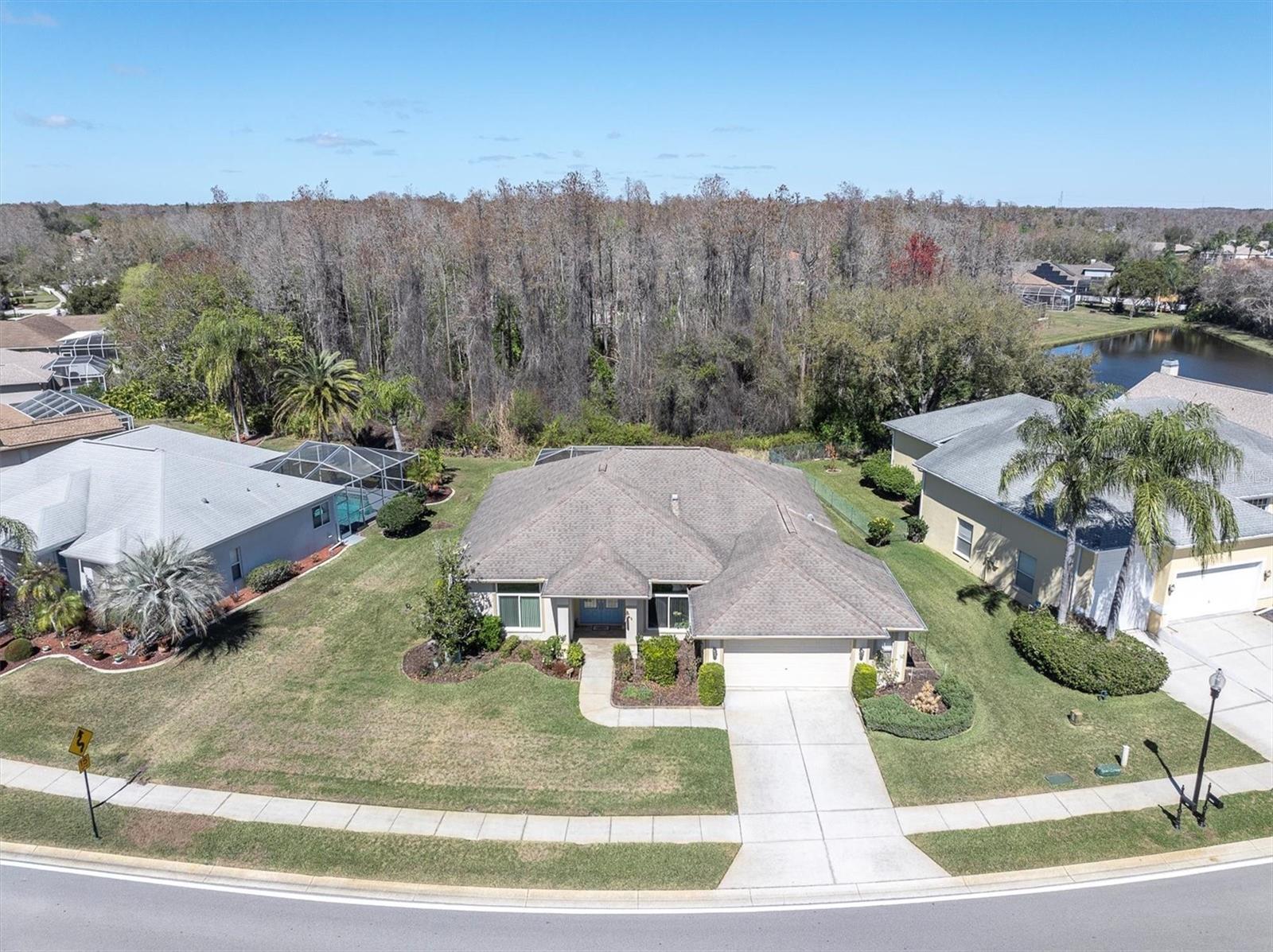 Aerial of 1014 Arlinbrook Drive