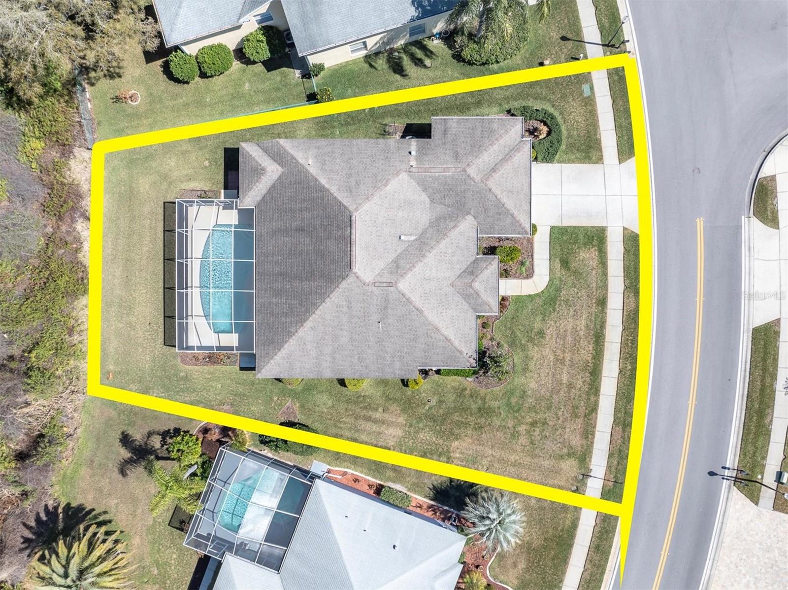 Aerial Views - 26 acre lot