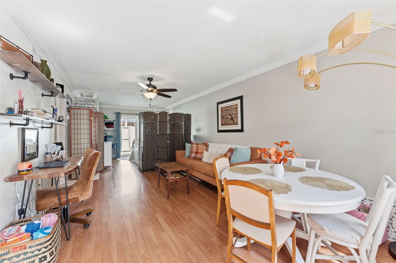 Bright and airy main living space with easy flow throughout.